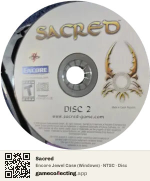 Sacred Computer, NTSC disc