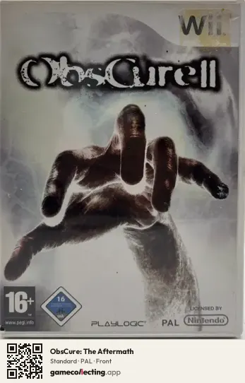ObsCure: The Aftermath Nintendo Wii, PAL box front