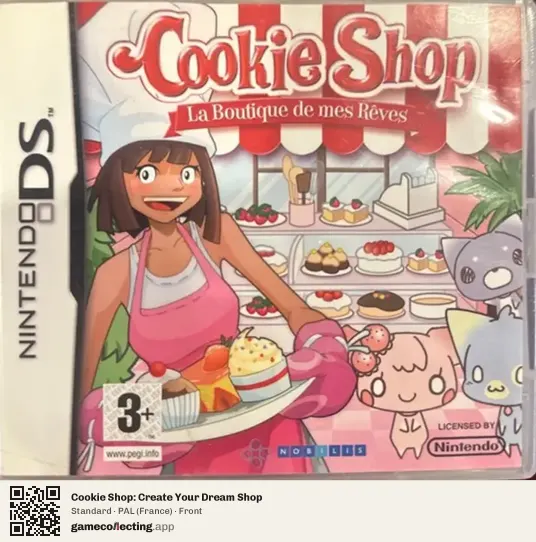 Cookie Shop: Create Your Dream Shop Nintendo DS, France box front