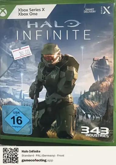 Halo Infinite Xbox Series X, Germany box front