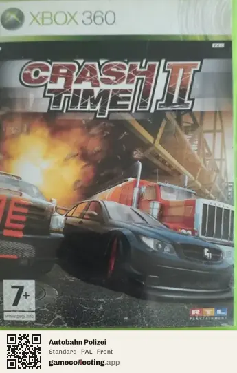 Autobahn Polizei Xbox 360, PAL box front