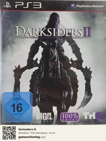 Darksiders II PlayStation 3, Germany box front