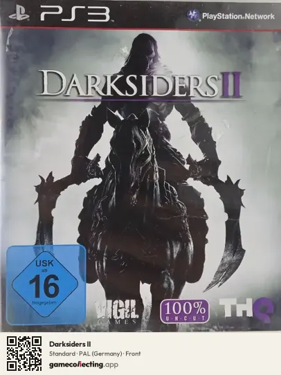 Darksiders II PlayStation 3, Germany box front