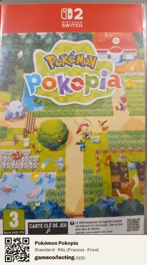 Pokémon Pokopia Nintendo Switch 2, France box front