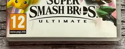 Super Smash Bros. Ultimate, the USK square on its front