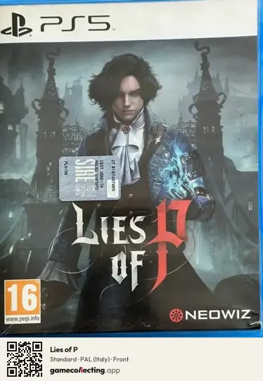 Lies of P PlayStation 5, Italy box front