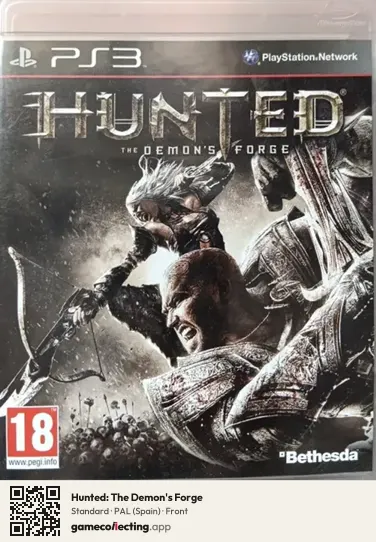 Hunted: The Demon's Forge PlayStation 3, Spain box front