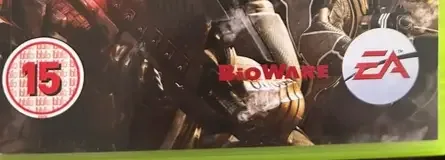 Mass Effect 2, the BBFC circle on its front