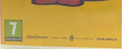 Cuphead, the USK square on its front
