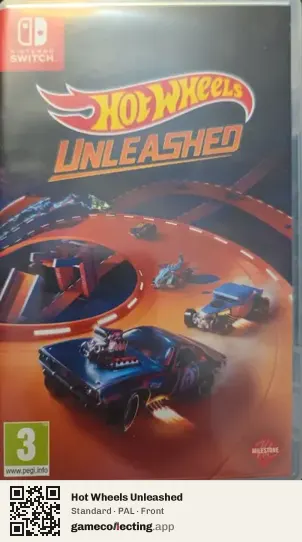 Hot Wheels Unleashed Nintendo Switch, PAL box front