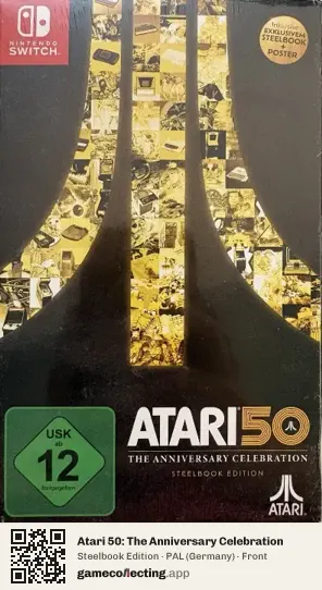 Atari 50: The Anniversary Celebration Nintendo Switch, Germany box front