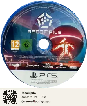 Recompile PlayStation 5, PAL disc