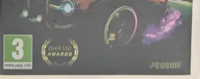 Rocket League, the PEGI square on its front