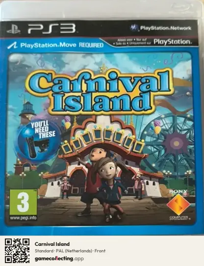 Carnival Island PlayStation 3, Netherlands box front