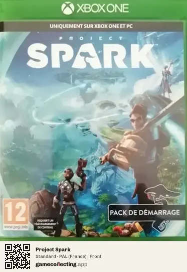 Project Spark Xbox One, France box front