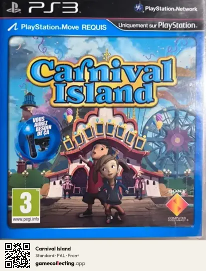 Carnival Island PlayStation 3, PAL box front