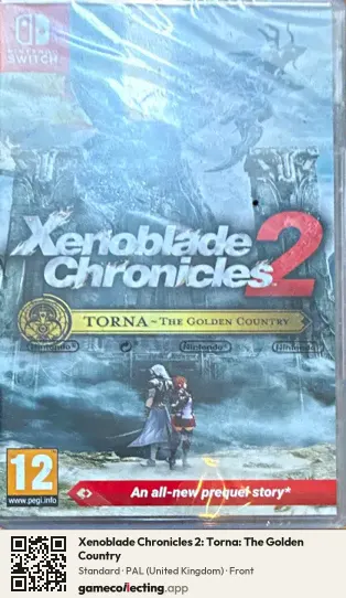 Xenoblade Chronicles 2: Torna: The Golden Country Nintendo Switch, United Kingdom box front
