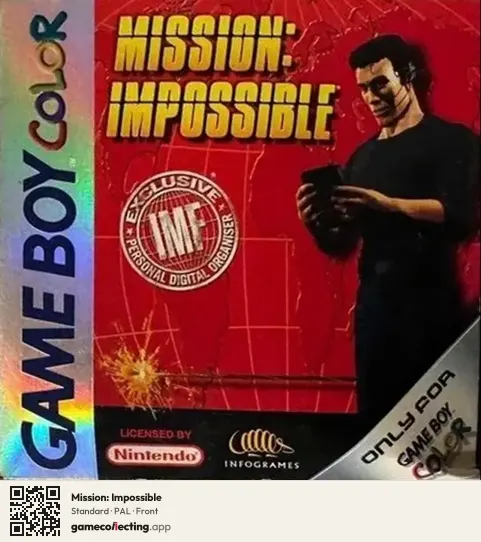 Mission: Impossible Game Boy Color, PAL box front
