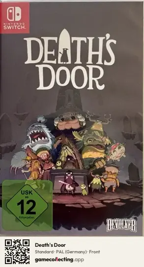 Death's Door Nintendo Switch, Germany box front