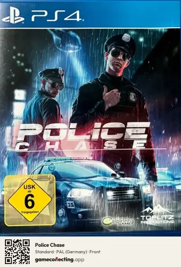 Police Chase PlayStation 4, Germany box front