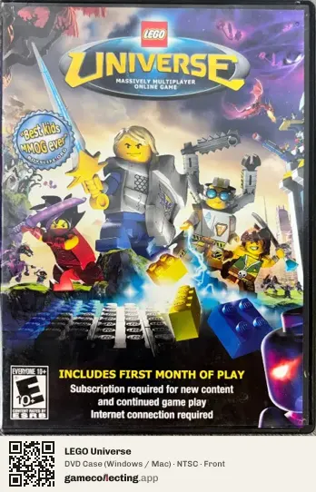 LEGO Universe Computer, NTSC box front