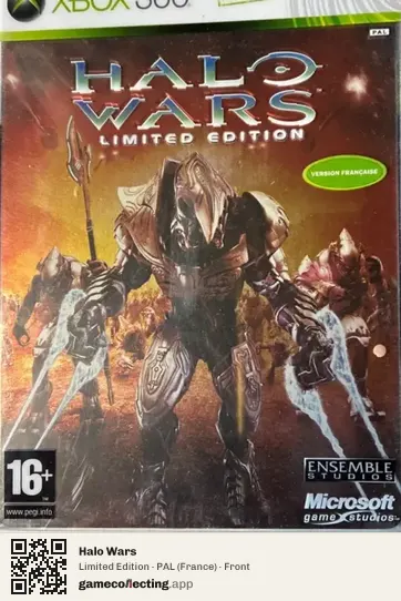 Halo Wars Xbox 360, France box front