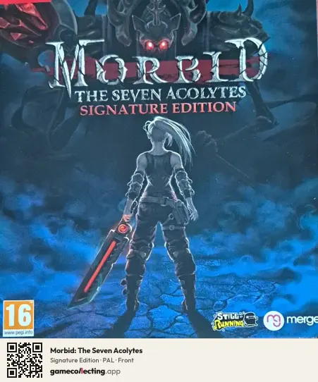 Morbid: The Seven Acolytes Nintendo Switch, PAL box front