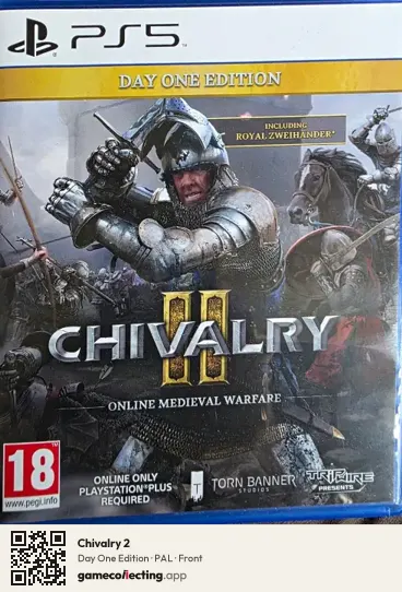 Chivalry 2 PlayStation 5, PAL box front