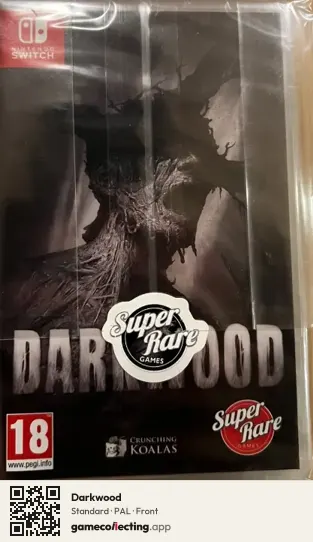 Darkwood Nintendo Switch, PAL box front