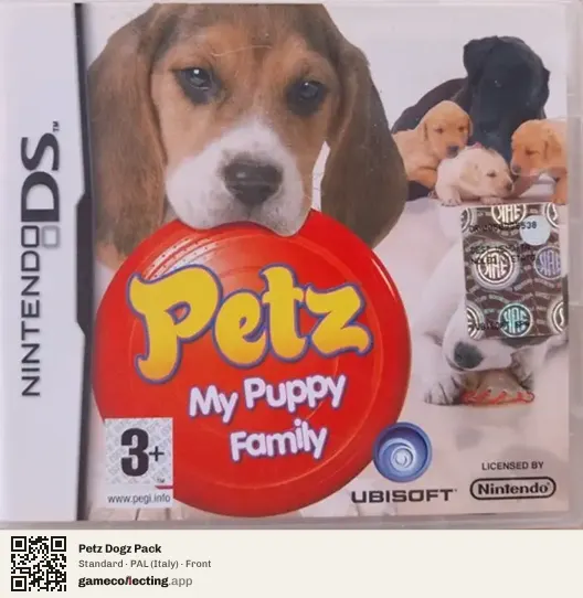 Petz Dogz Pack Nintendo DS, Italy box front