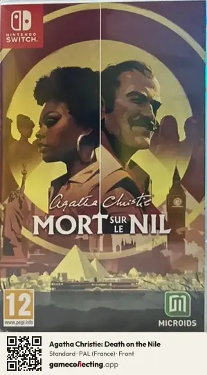 Agatha Christie: Death on the Nile Nintendo Switch, France box front
