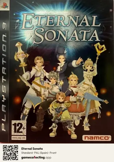 Eternal Sonata PlayStation 3, Spain box front