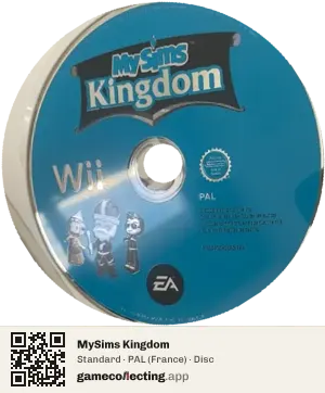 MySims Kingdom Nintendo Wii, PAL disc