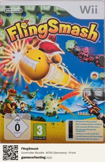 FlingSmash Nintendo Wii, Germany box front