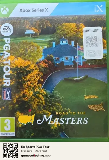 EA Sports PGA Tour Xbox Series X, PAL box front