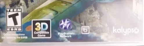 Air Conflicts: Secret Wars, the ESRB box on its front