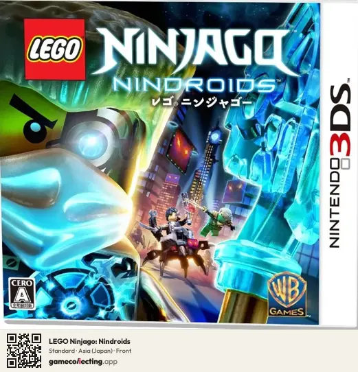 LEGO Ninjago: Nindroids Nintendo 3DS, Asia box front