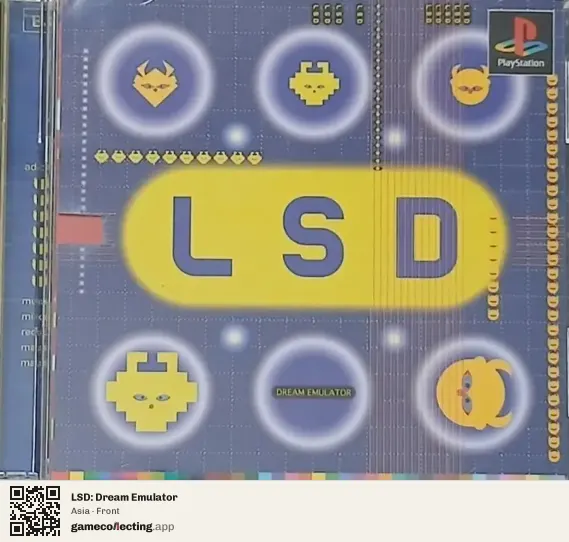 LSD: Dream Emulator PlayStation, Asia box front