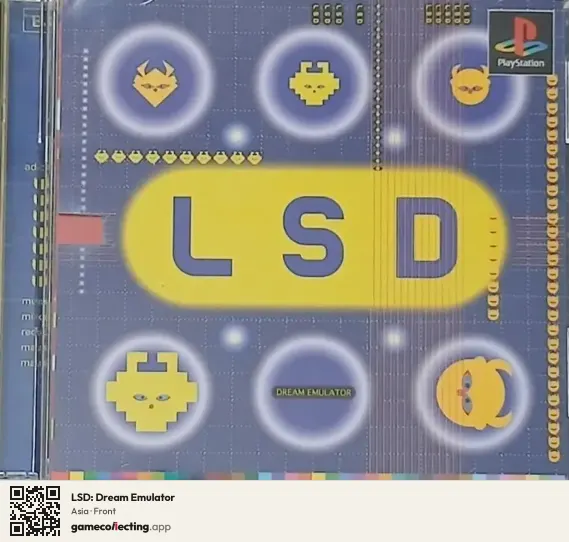 LSD: Dream Emulator PlayStation, Asia box front