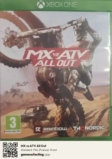 MX vs ATV All Out Xbox One, France box front