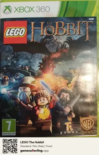 LEGO The Hobbit Xbox 360, Italy box front