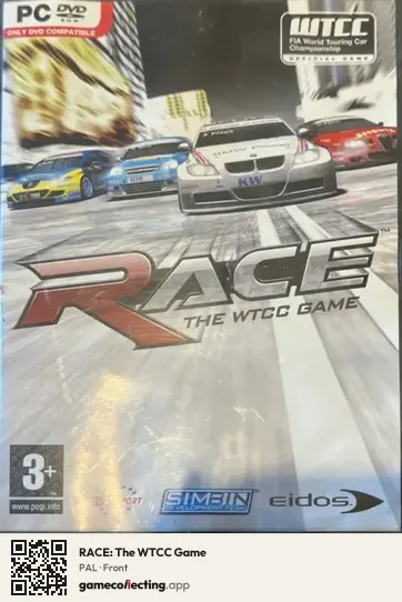 RACE: The WTCC Game Computer, PAL box front