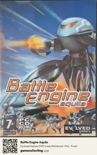 Battle Engine Aquila Computer, PAL box front