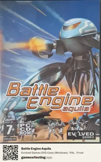 Battle Engine Aquila Computer, PAL box front