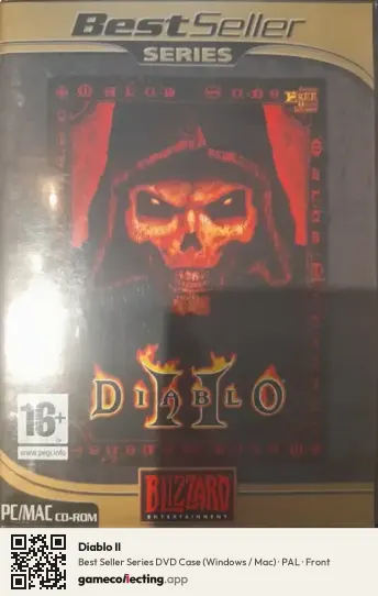 Diablo II Computer, PAL box front