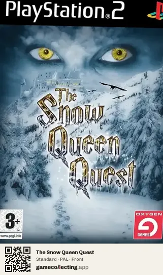 The Snow Queen Quest PlayStation 2, PAL box front