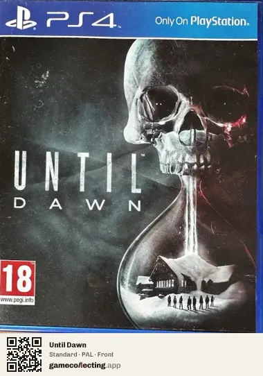 Until Dawn PlayStation 4, PAL box front