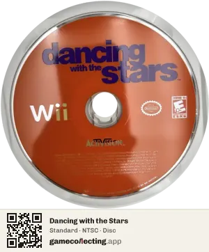 Dancing with the Stars Nintendo Wii, NTSC disc