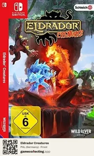 Eldrador Creatures Nintendo Switch, Germany box front