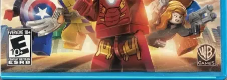 LEGO Marvel Super Heroes, the ESRB box on its front